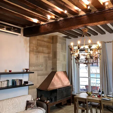 Duplex Saint Germain Odeon 公寓