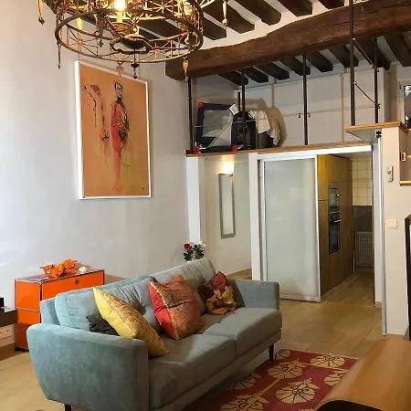 Duplex Saint Germain Odeon 公寓